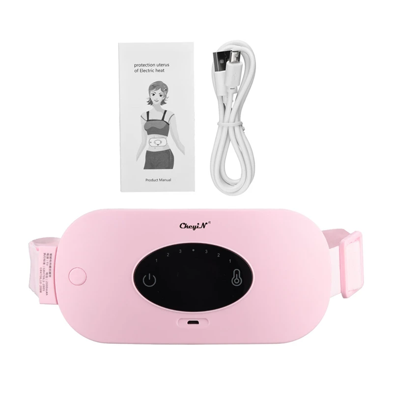Electric Menstrual Heating Pad Waist Back Abdomen Massager Vibration Far-infrared Hot Belly Wrap Belt Relief Pain Cramp 3 Gears
Electric Menstrual Heating Pad Waist Back Abdomen Massager Vibration Far-infrared Hot Belly Wrap Belt Relief Pain Cramp 3 Gears