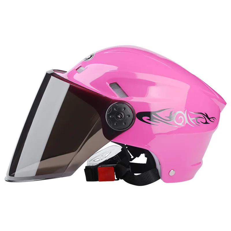 Мотоциклетный шлем закрывающий половину лица для мужчин и женщин Casco Moto