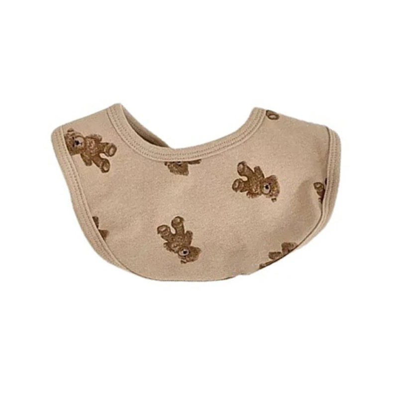 Practical Baby Bib Soft Cotton Drool Cute Bear Print Scarf Newborn Accessories H9EF
Practical Baby Bib Soft Cotton Drool Cute Bear Print Scarf Newborn Accessories H9EF