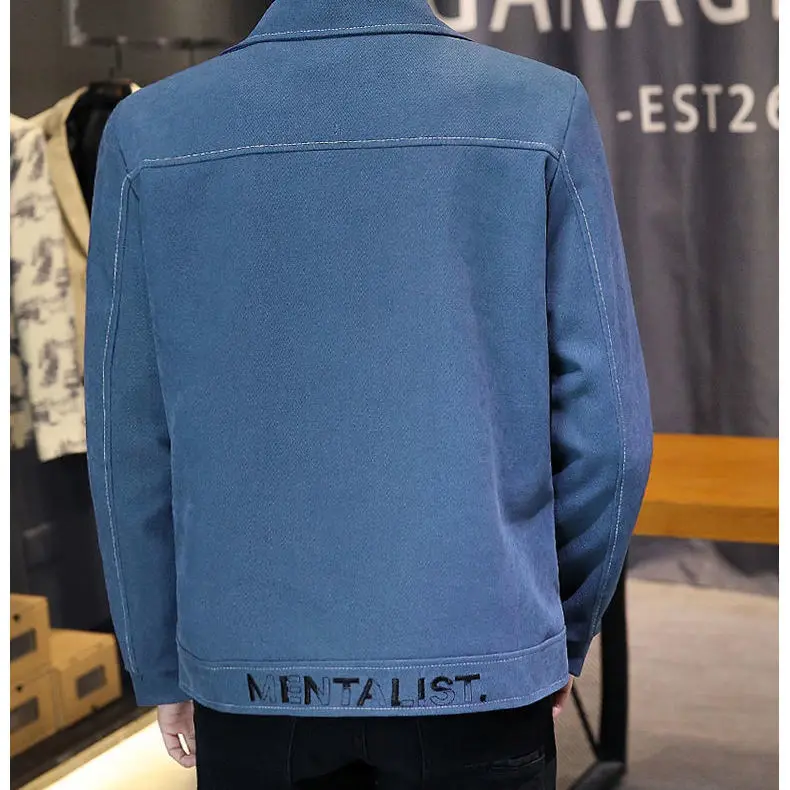 2021 spring and autumn new men's jacket short casual jacket Korean version of the trend of self-cultivation
2021 spring and autumn new men's jacket short casual jacket Korean version of the trend of self-cultivation