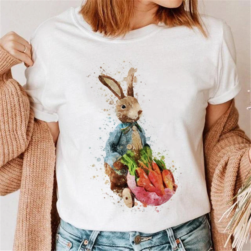 Women Graphic Rabbit Lovely Vintage New Year Holiday Tshirt Top Happy Merry Christmas Print Clothing Female Tee Cartoon T-shirt
Women Graphic Rabbit Lovely Vintage New Year Holiday Tshirt Top Happy Merry Christmas Print Clothing Female Tee Cartoon T-shirt