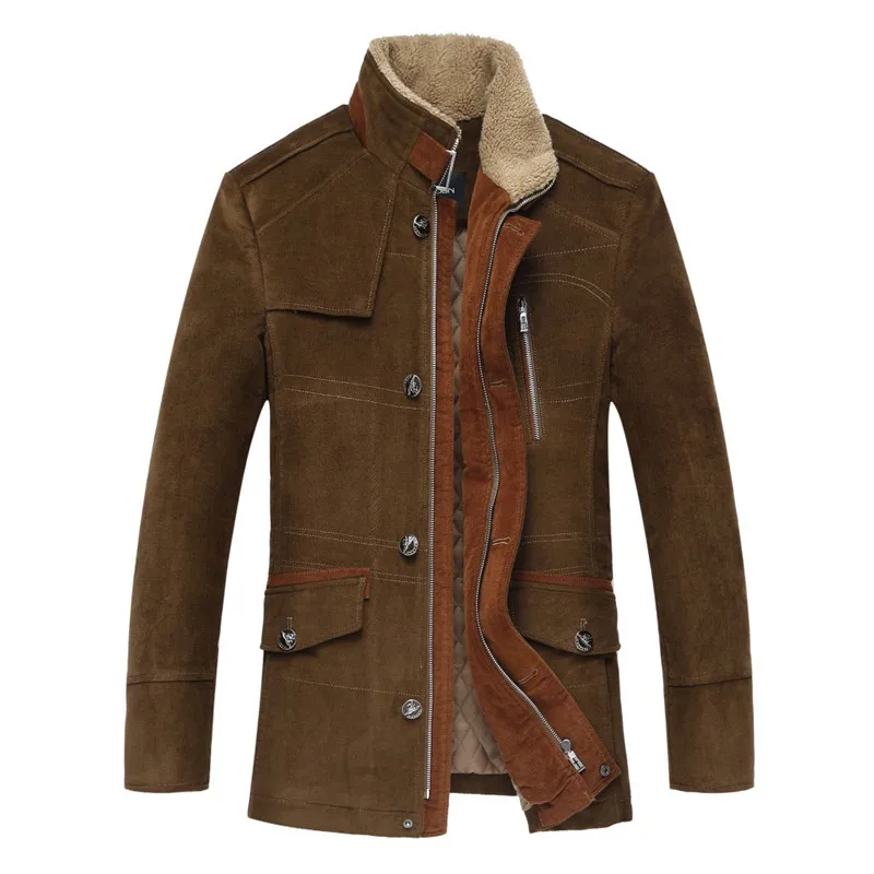 Men's Winter Jackets Corduroy Padded Jacket Winter Casual Waterproof Velvet Coat Male Outwear Windproof Parkas Overcoat
Men's Winter Jackets Corduroy Padded Jacket Winter Casual Waterproof Velvet Coat Male Outwear Windproof Parkas Overcoat