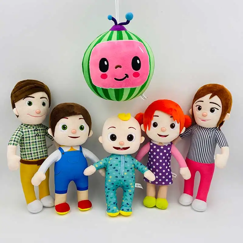 Hot sale CoCoMelon Plush Toy Animation JJ Plush Doll Watermelon Doll Children's Gift Super Baby JoJoed
Hot sale CoCoMelon Plush Toy Animation JJ Plush Doll Watermelon Doll Children's Gift Super Baby JoJoed
