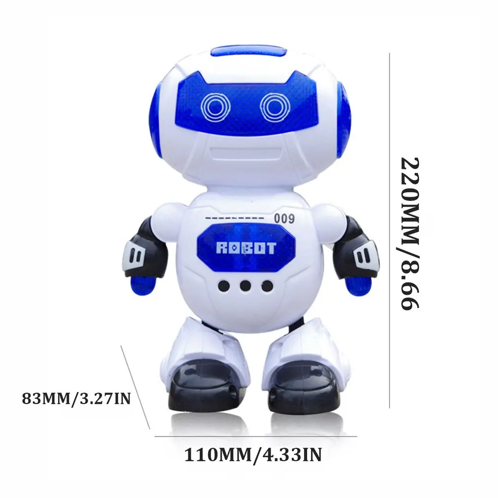 Toys for Children Dance and Music Robot Action Children's Electric Toys Hyun Dance Robot Rotating Light Music
Toys for Children Dance and Music Robot Action Children's Electric Toys Hyun Dance Robot Rotating Light Music