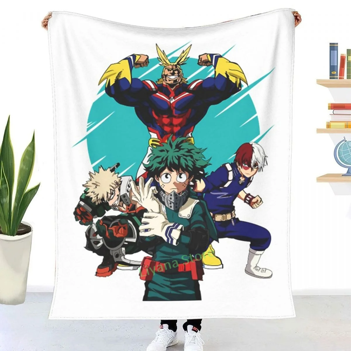My Hero Academia Anime Perfect Gift Throw Blanket 3D printed sofa bedroom decorative blanket children adult Christmas gift
My Hero Academia Anime Perfect Gift Throw Blanket 3D printed sofa bedroom decorative blanket children adult Christmas gift