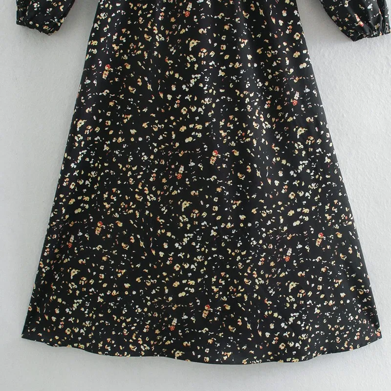 Alldoke Spring Summer 2021 Vintage Floral Print Midi Dress Women O-neck Long Sleeve A-line High Waist Dress Mujer Vestidos
Alldoke Spring Summer 2021 Vintage Floral Print Midi Dress Women O-neck Long Sleeve A-line High Waist Dress Mujer Vestidos