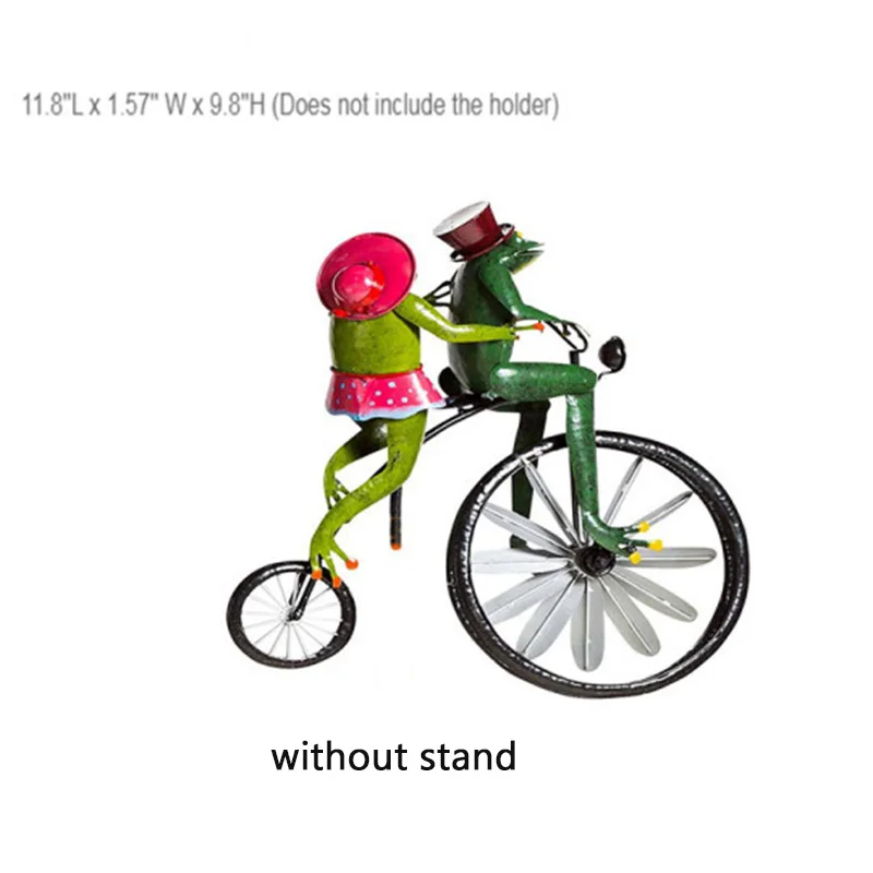 Vintage Bicycle Wind Spinner Metal Stake Frog Riding Motorcycle Windmill Without Stand Decoration For Yard and Garden decoration
Vintage Bicycle Wind Spinner Metal Stake Frog Riding Motorcycle Windmill Without Stand Decoration For Yard and Garden decoration