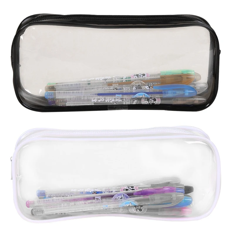 Simple Style Transparent PVC Waterproof Pencil Case Creative Korean Stationery School Office Supplies
Simple Style Transparent PVC Waterproof Pencil Case Creative Korean Stationery School Office Supplies