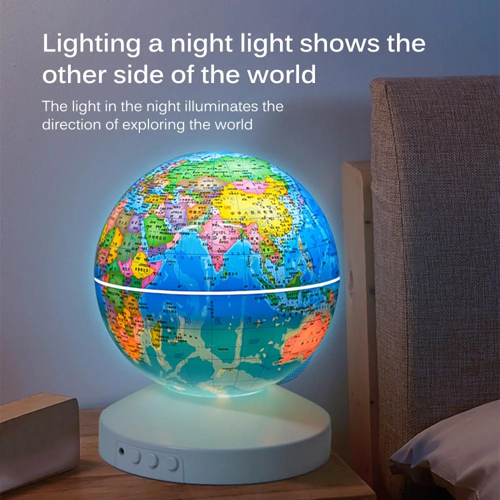 Illuminated World Globe For Kids AR-3D Globe Toy For Kids Built In LED For Illuminated Night View Globe For Home Decoration
Illuminated World Globe For Kids AR-3D Globe Toy For Kids Built In LED For Illuminated Night View Globe For Home Decoration