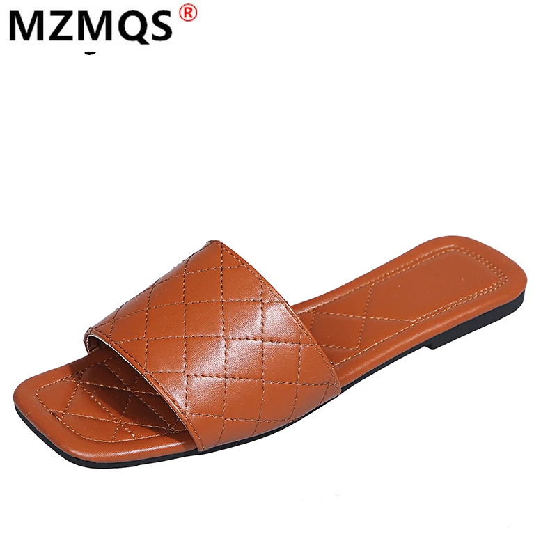 Women Summer Leather Soft Slippers Red Fashion Sandals 2021 New Women Casual Comfortable Outdoor Beach Flat Women's Sandals
Women Summer Leather Soft Slippers Red Fashion Sandals 2021 New Women Casual Comfortable Outdoor Beach Flat Women's Sandals