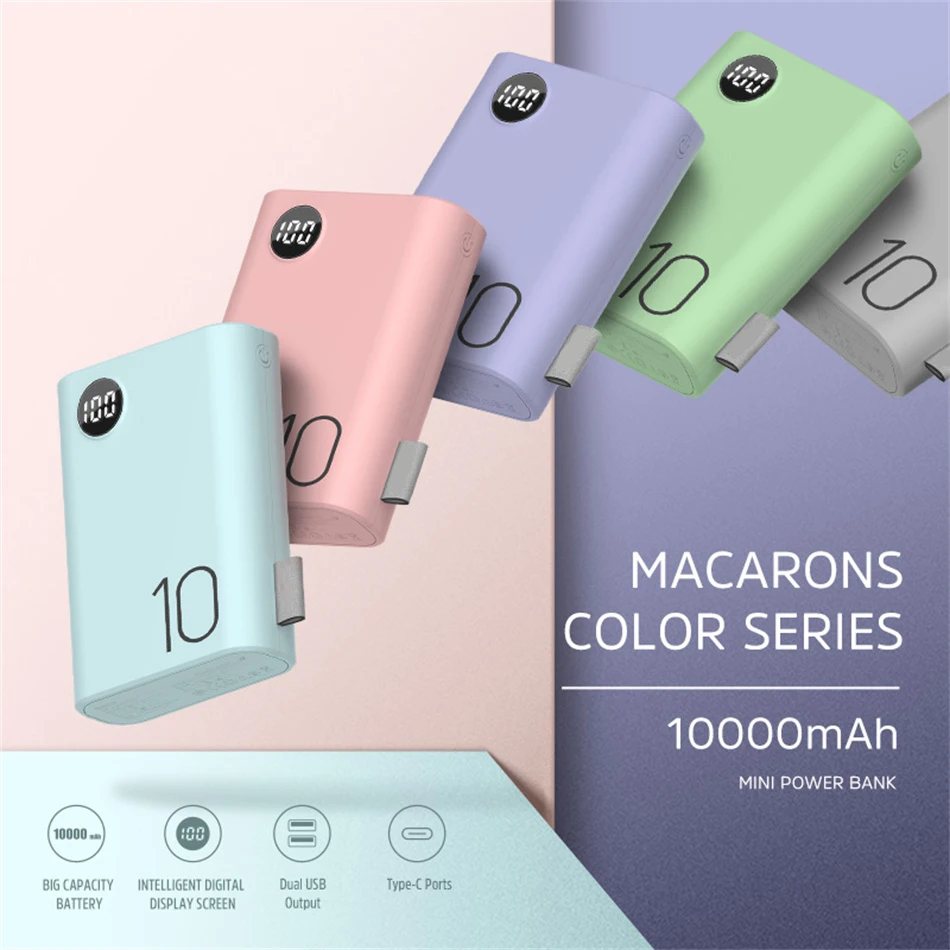 10000mAh New Universal Portable Mini Power Bank Mobile phone Fast Charger For iphone 6S 7 8 Plus X XS XR xiaomi huawei Powerbank 
10000mAh New Universal Portable Mini Power Bank Mobile phone Fast Charger For iphone 6S 7 8 Plus X XS XR xiaomi huawei Powerbank
