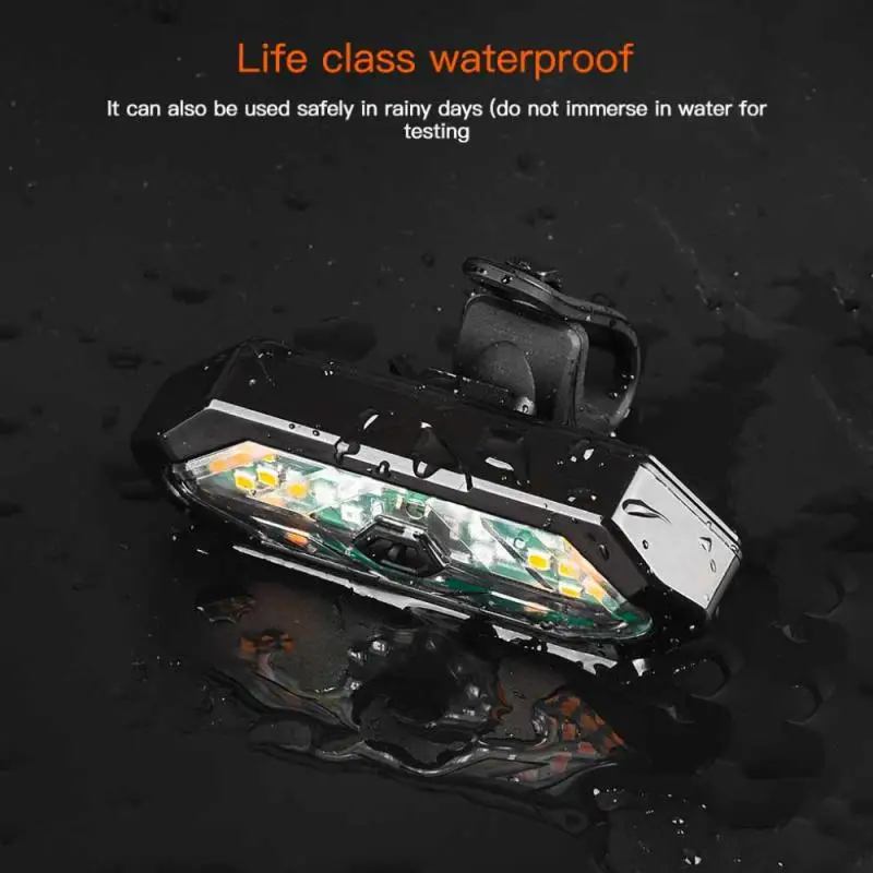 The New Thirty-two Lamp Bead Bicycle Remote Control Taillight Horn Lamp USB Charging Turn Signals Waterproof Night
The New Thirty-two Lamp Bead Bicycle Remote Control Taillight Horn Lamp USB Charging Turn Signals Waterproof Night