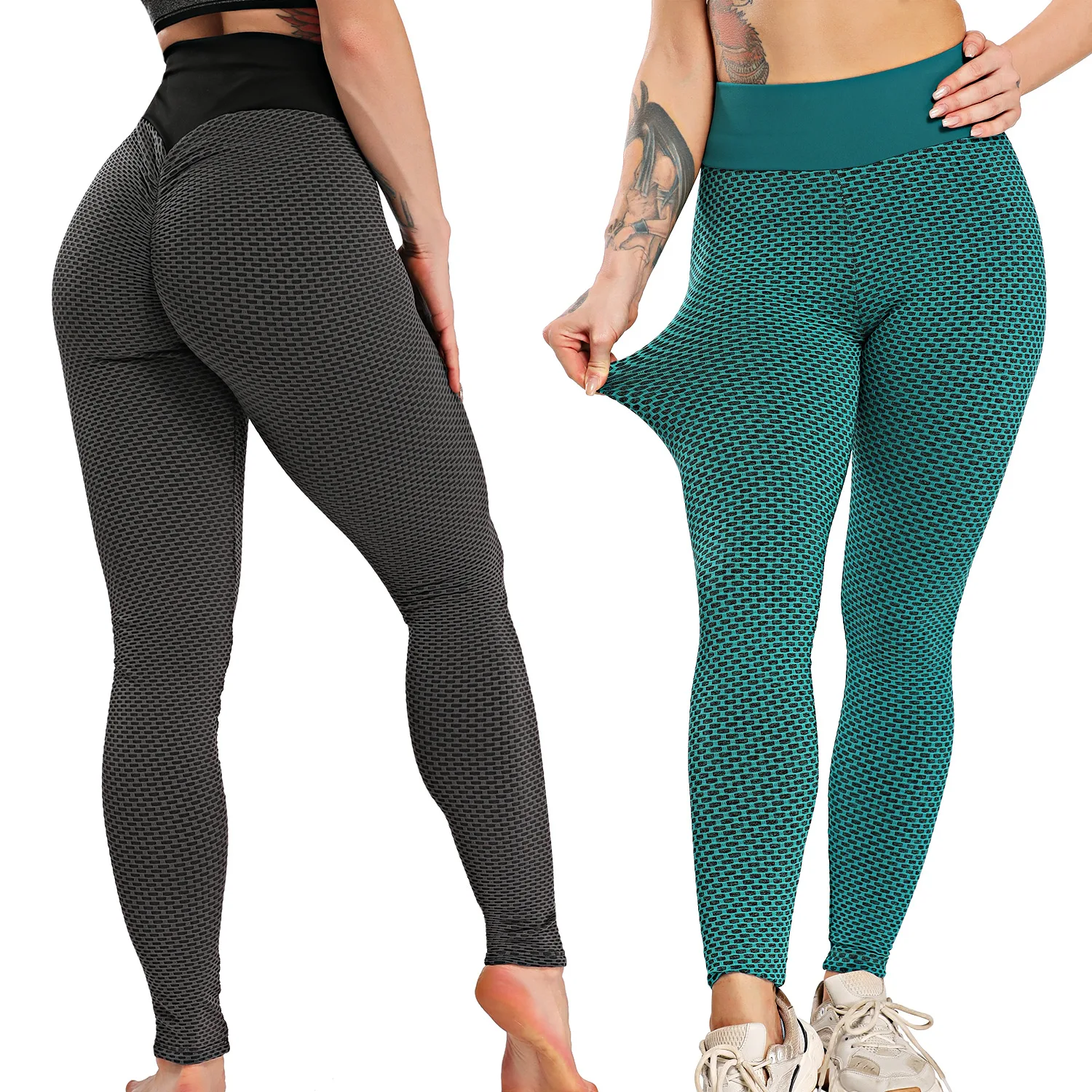 High Quality Casual Women Workout Seamless Leggings Fitness High Waist Elastic Push Up Patchwork Ankle Length Polyester Leggings
High Quality Casual Women Workout Seamless Leggings Fitness High Waist Elastic Push Up Patchwork Ankle Length Polyester Leggings