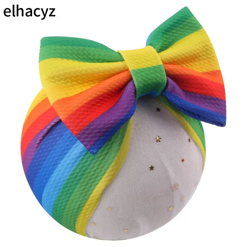 1PC New Chic Summer Rainbow Colors Headband Spring Hair Bows Elastic Hair Bands Colorful Hair Clips for Girls Hair Accessories
1PC New Chic Summer Rainbow Colors Headband Spring Hair Bows Elastic Hair Bands Colorful Hair Clips for Girls Hair Accessories