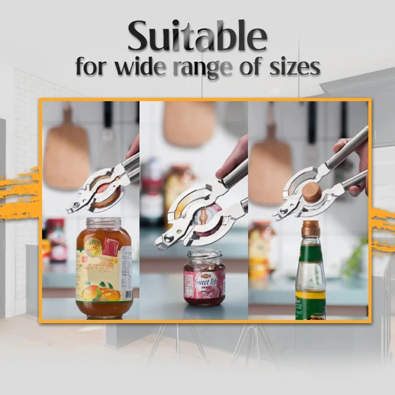 Stainless Steel Bottle Rapid Opener Kitchen Can Opener Heavy Duty Multi-Function Corkscrew Bottle Opener MDJ998
Stainless Steel Bottle Rapid Opener Kitchen Can Opener Heavy Duty Multi-Function Corkscrew Bottle Opener MDJ998