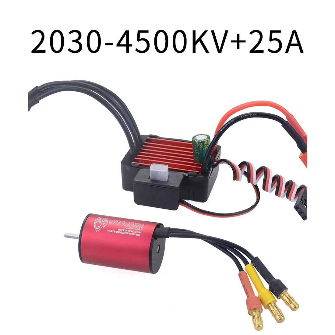 Водонепроницаемый бесщеточный контроллер скорости Surpass Hobby Combo 2030 25A ESC + 2030 4500kv двигатель для радиоуправляемого автомобиля 1/18 & 1/20 запчасти
Водонепроницаемый бесщеточный контроллер скорости Surpass Hobby Combo 2030 25A ESC + 2030 4500kv двигатель для радиоуправляемого автомобиля 1/18 & 1/20 запчасти