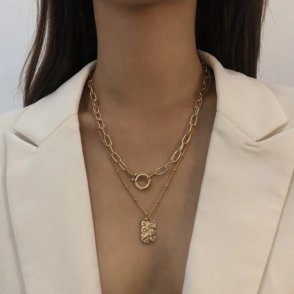 Necklace for Women Bohemia Retro Style Multilayer Chain Simplicity Irregular Pendants Necklace Jewelry Accessories
Necklace for Women Bohemia Retro Style Multilayer Chain Simplicity Irregular Pendants Necklace Jewelry Accessories