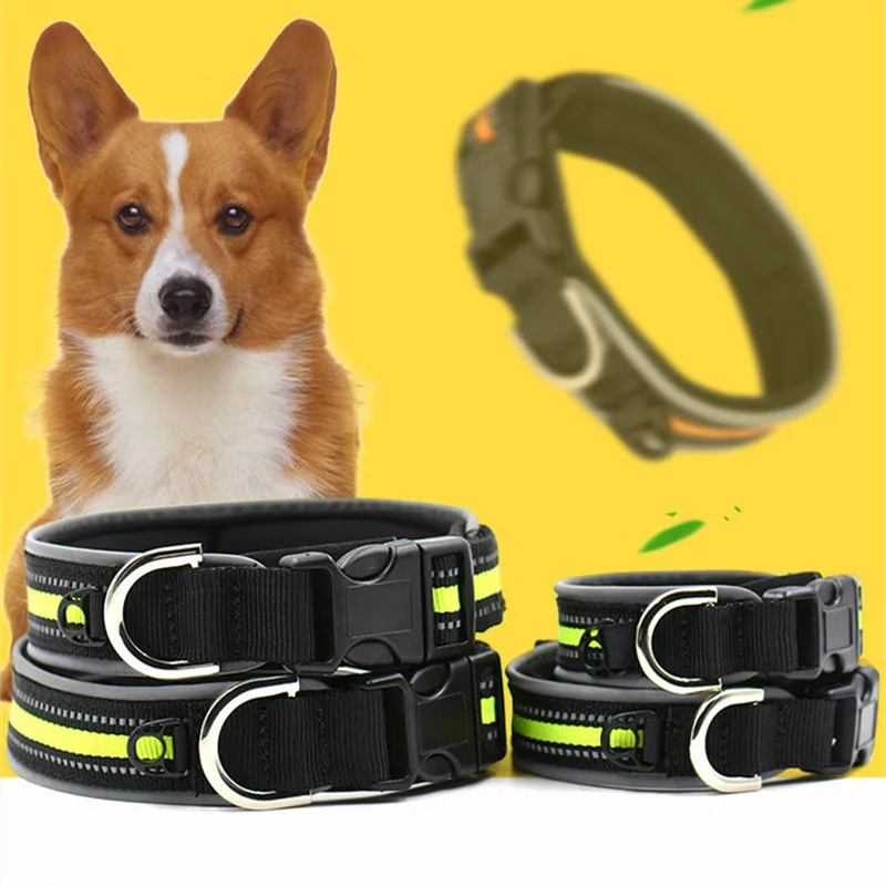 Luminous Adjustable Dogs Hook Collar Reflective Belt For Kitten Necklace Harness Accessories Night Walking Nylon 3M Spitz Shitzu
Luminous Adjustable Dogs Hook Collar Reflective Belt For Kitten Necklace Harness Accessories Night Walking Nylon 3M Spitz Shitzu