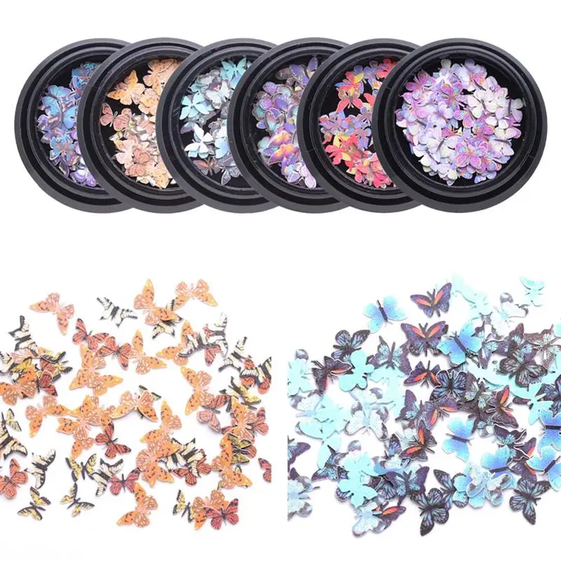 1 Box Nail Sticker Creative Simulation Butterfly Nail Art Decal Manicure DIY Sticker Nail Art Accessories Tool for Women Girls
1 Box Nail Sticker Creative Simulation Butterfly Nail Art Decal Manicure DIY Sticker Nail Art Accessories Tool for Women Girls