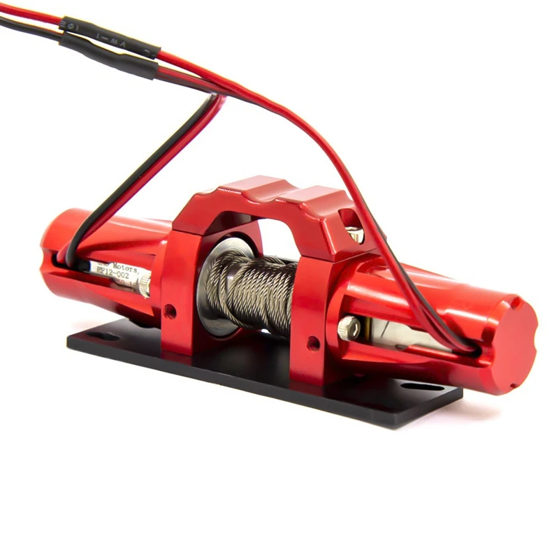 Metal Automatic Double Motor Winch Wireless Remote Controller System for 1/10 RC Crawler Car Axial SCX10 TRAXXAS TRX4
Metal Automatic Double Motor Winch Wireless Remote Controller System for 1/10 RC Crawler Car Axial SCX10 TRAXXAS TRX4
