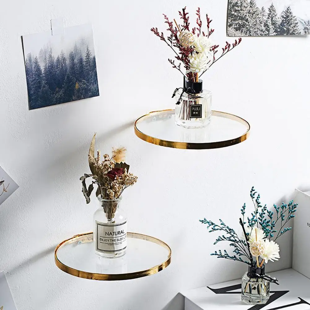 Plant Floating Stand Modern Home Decoration Iron Art Display Stand Wall-mounted Restaurant Glass Wall Shelf
Plant Floating Stand Modern Home Decoration Iron Art Display Stand Wall-mounted Restaurant Glass Wall Shelf