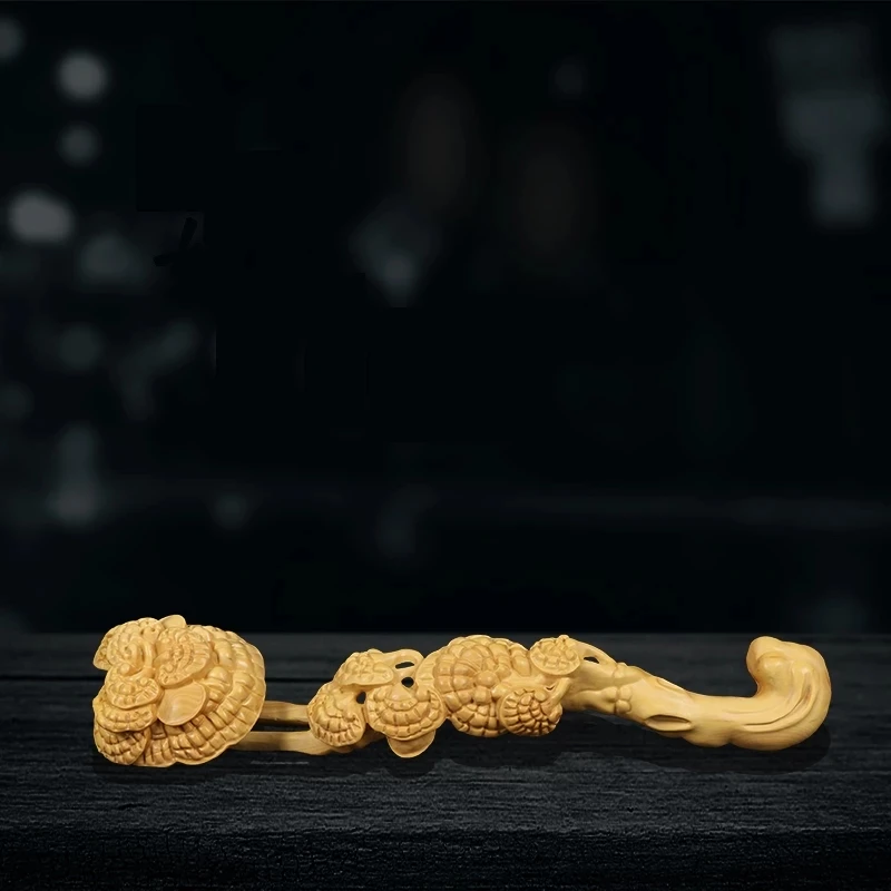 Chinese Style Lingzhi wood Ruyi Figure Magical mushroom state Carving Home Decoration Car Decorations Wooden Handicrafts Gifts
Chinese Style Lingzhi wood Ruyi Figure Magical mushroom state Carving Home Decoration Car Decorations Wooden Handicrafts Gifts