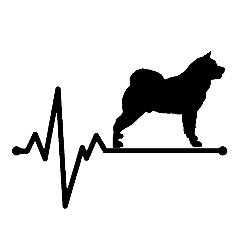 LLY-0797 Personality Car Stickers Akita Dog Heartbeat Modeling Decal PVC Auto Motorcycle Accessories Creative Waterproof Decals
LLY-0797 Personality Car Stickers Akita Dog Heartbeat Modeling Decal PVC Auto Motorcycle Accessories Creative Waterproof Decals