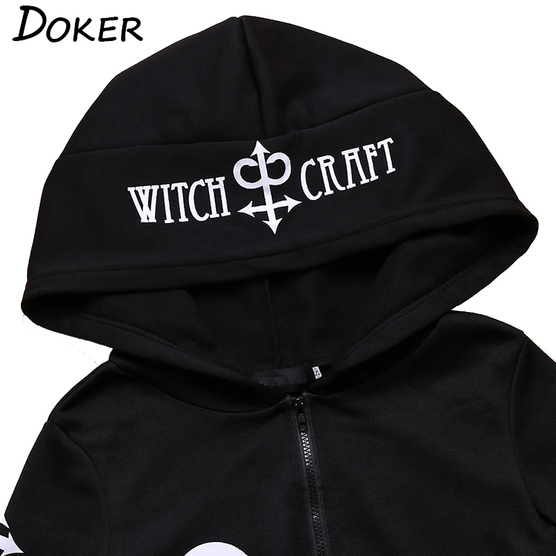 Women Hoodies Gothic Punk Moon Letter Print Sweatshirts 2018 Autumn Winter Long Sleeve Black Jacket Zipper Coat Casual Hoody 5XL
Women Hoodies Gothic Punk Moon Letter Print Sweatshirts 2018 Autumn Winter Long Sleeve Black Jacket Zipper Coat Casual Hoody 5XL