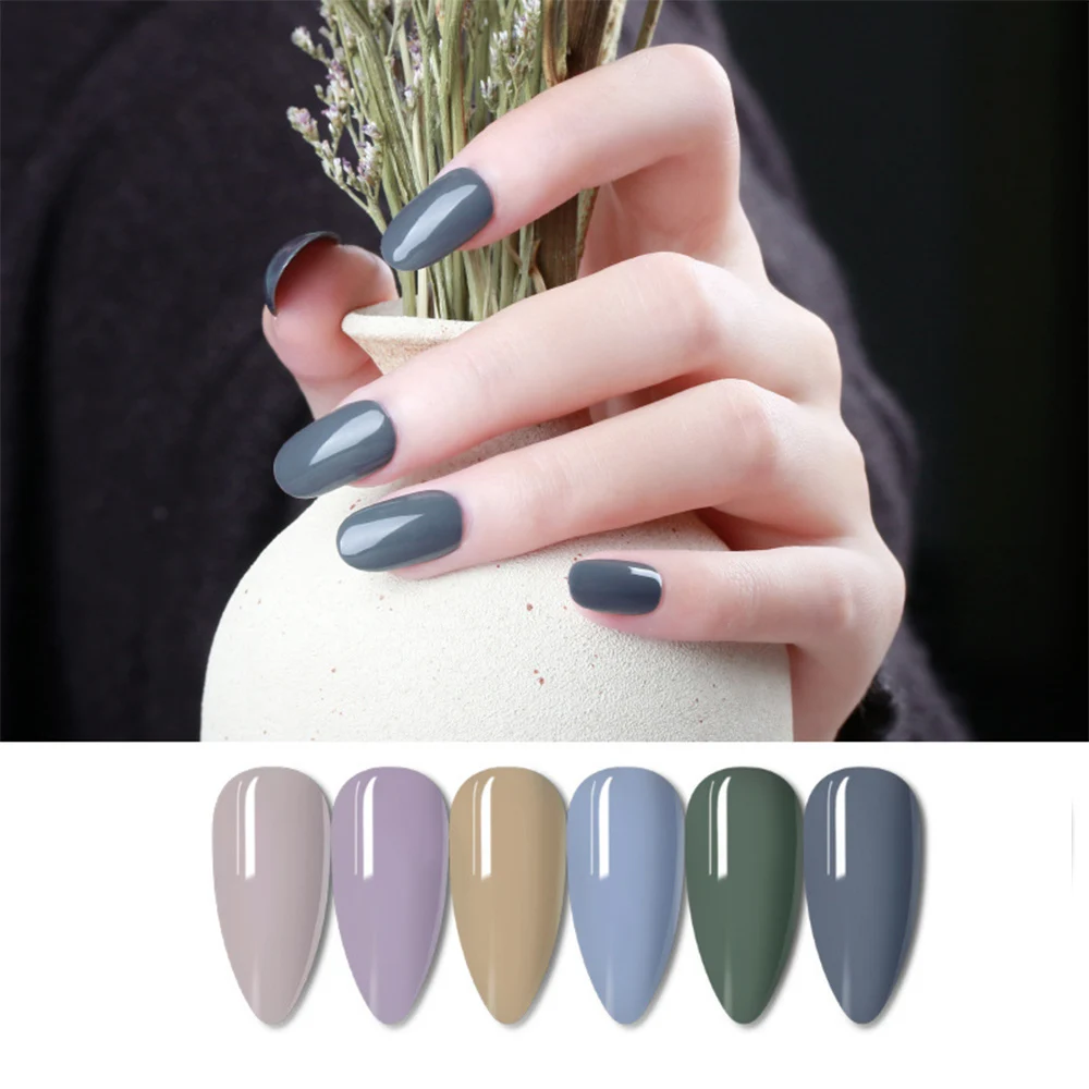 TXD 7ml Color Lead High Quality Nail Gel Polish Colorful Glass Bottle Bright Color 6 set Nail Polish 
TXD 7ml Color Lead High Quality Nail Gel Polish Colorful Glass Bottle Bright Color 6 set Nail Polish