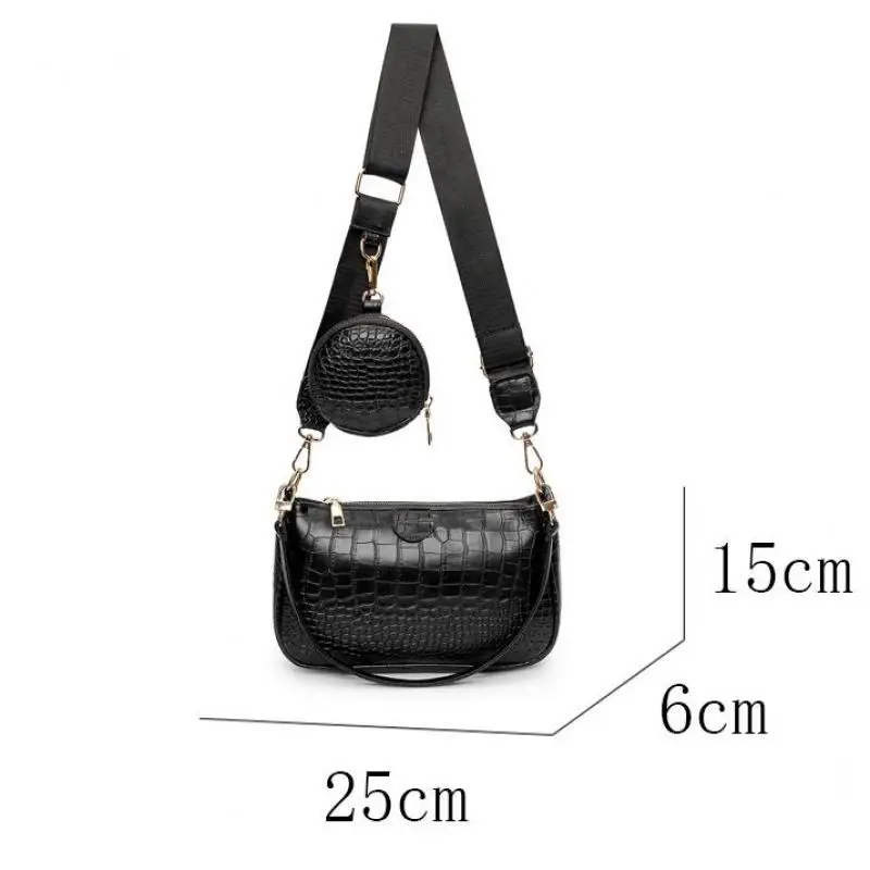 Women Luxury Designer Handbag Alligator Vintage Crossbody Shoulder Bags Pu Leather Women Handbags Bag Purse Shoulder 2021 Hit
Women Luxury Designer Handbag Alligator Vintage Crossbody Shoulder Bags Pu Leather Women Handbags Bag Purse Shoulder 2021 Hit