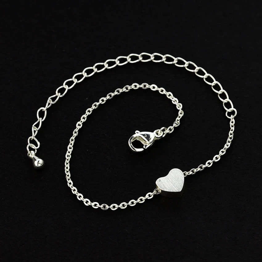 10pcs Romantic Simple Love Heart Charm Bracelets & Bangles For Women Stainless Steel Link Chain Friendship Jewelry Pulseiras 
10pcs Romantic Simple Love Heart Charm Bracelets & Bangles For Women Stainless Steel Link Chain Friendship Jewelry Pulseiras