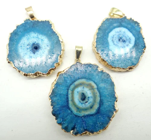 Natural Gem Stone Quartz Crystal Gold Chrysanthemum White Agates Pendant For Diy Jewelry Making Necklace Accessories 5PCS A2
Natural Gem Stone Quartz Crystal Gold Chrysanthemum White Agates Pendant For Diy Jewelry Making Necklace Accessories 5PCS A2
