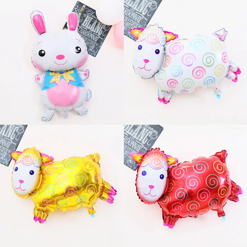 5pcs Cartoon Animal Balloon Little Sheep Children's Toy Rabbit Aluminum Foil Balloon Baby Shower Birthday Party Decoration
5pcs Cartoon Animal Balloon Little Sheep Children's Toy Rabbit Aluminum Foil Balloon Baby Shower Birthday Party Decoration