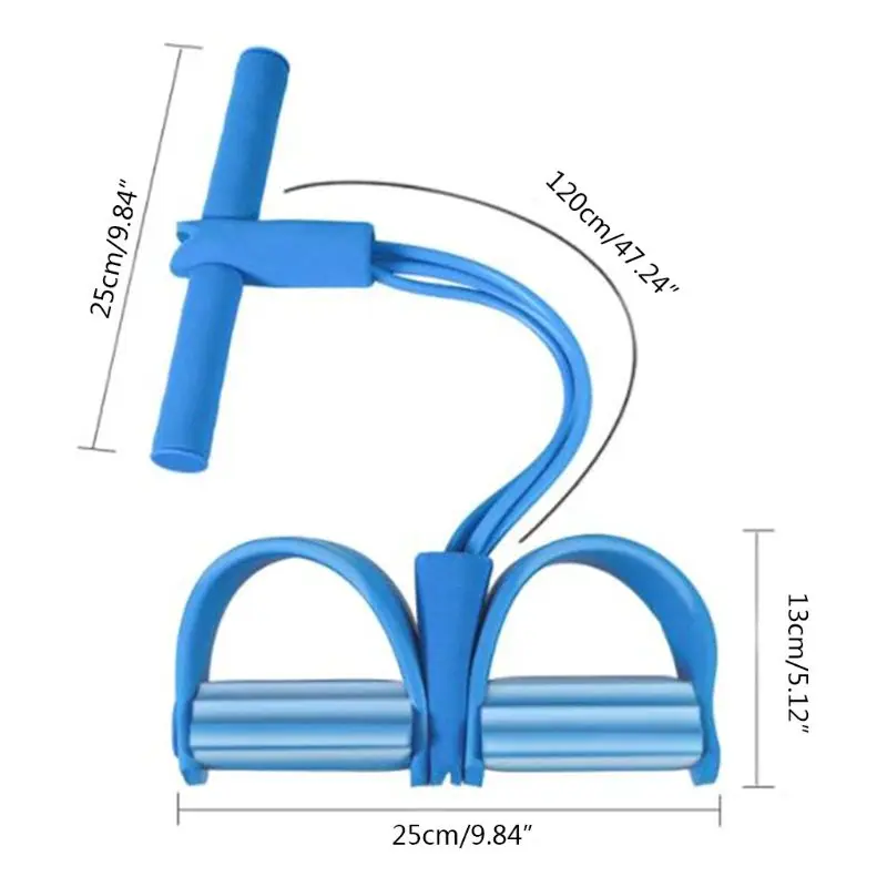 Fitness Gym 4 Tube Resistance Elastic Bands Latex Pedal Exerciser Sit-up Pull Rope Expander Yoga Equipment Pilates Workout
Fitness Gym 4 Tube Resistance Elastic Bands Latex Pedal Exerciser Sit-up Pull Rope Expander Yoga Equipment Pilates Workout