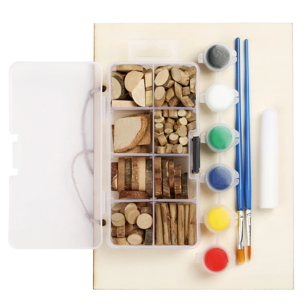 DIY Wooden Toys For Children Natural Solid Wooden Slices Puzzle Toys Set Handmade Craft Supplies Material Knutselen Kinderen 3D
DIY Wooden Toys For Children Natural Solid Wooden Slices Puzzle Toys Set Handmade Craft Supplies Material Knutselen Kinderen 3D