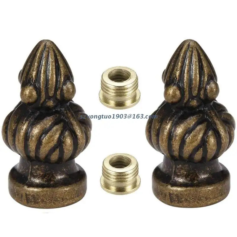 P82C Bronze Metal Lamp Finial Knob Lamp Decoration for Lamp Shade Standard Lamp Harps Desk lamps Floor lamps Multifunctional
P82C Bronze Metal Lamp Finial Knob Lamp Decoration for Lamp Shade Standard Lamp Harps Desk lamps Floor lamps Multifunctional