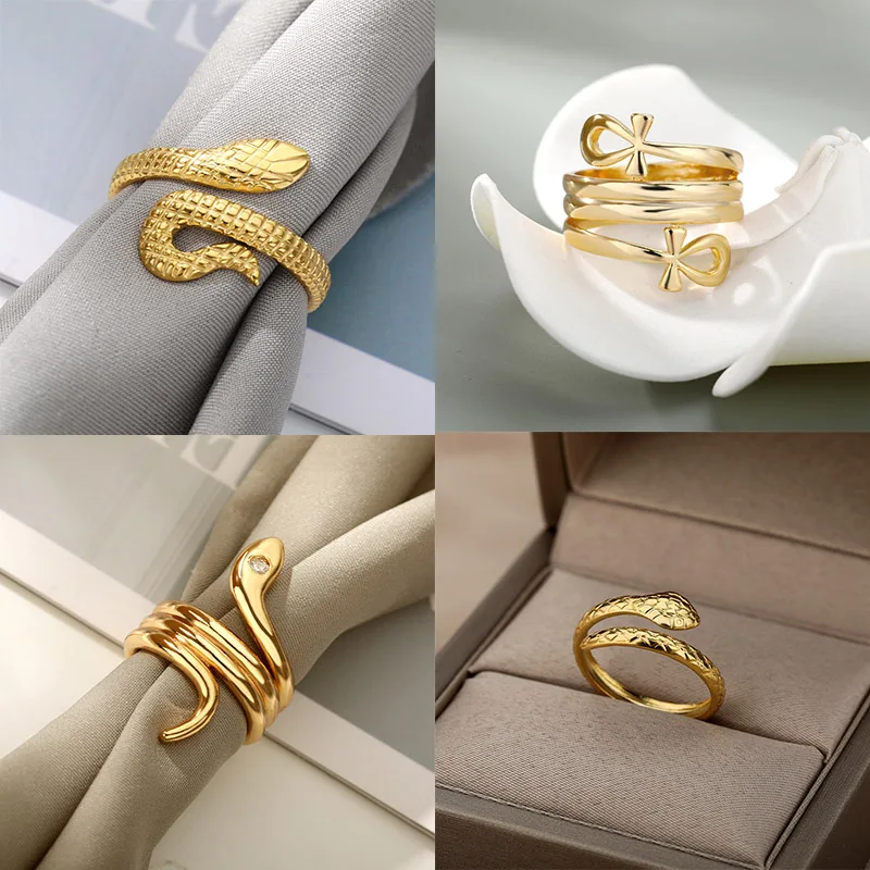 Punk Zircon Snake Couple Female Male Rings Cross Egyptian Ankh Life Symbol Finger Ring For Women Men Gothic Party Jewelry 2021
Punk Zircon Snake Couple Female Male Rings Cross Egyptian Ankh Life Symbol Finger Ring For Women Men Gothic Party Jewelry 2021