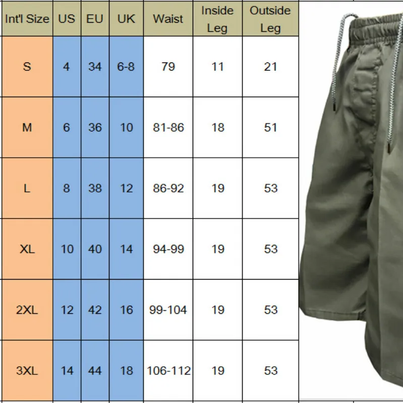 Fashion Casual Men's Cargo Plain Army Combat Half Pants Summer Work Casual Trousers Beige Black
Fashion Casual Men's Cargo Plain Army Combat Half Pants Summer Work Casual Trousers Beige Black