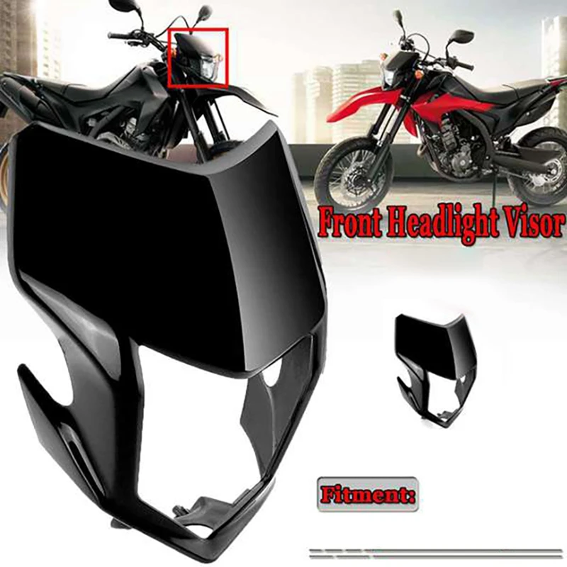 Motorcycle Front Headlight Lamp Visor Fairing Windshield Protective for Honda CRF CRF250L CRF250M 2012-2017
Motorcycle Front Headlight Lamp Visor Fairing Windshield Protective for Honda CRF CRF250L CRF250M 2012-2017