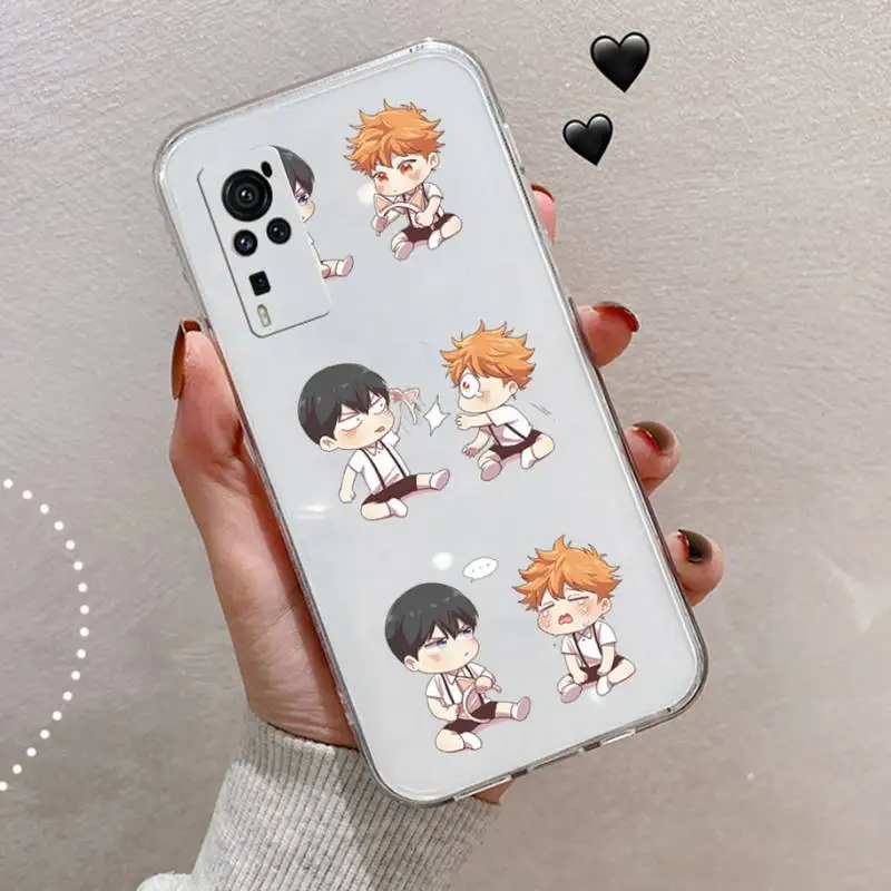 Volleyball anime cute Haikyuu Phone Case Transparent for vivo X 50 60 30 21 27 20 7 9 i s pro plus
Volleyball anime cute Haikyuu Phone Case Transparent for vivo X 50 60 30 21 27 20 7 9 i s pro plus