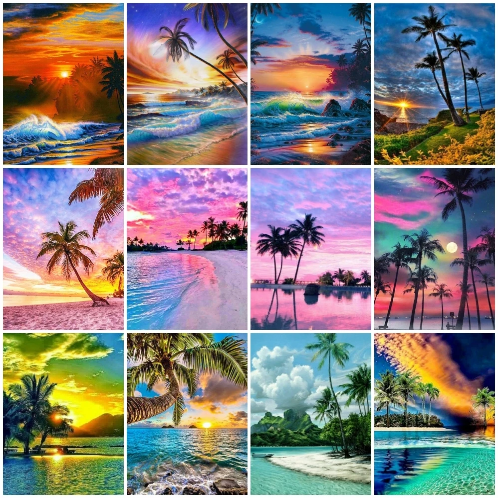 AZQSD Painting By Numbers Seaside Sunset Tree Unique Gift For Children Coloring By Numbers Landscape Living Room Decoration
AZQSD Painting By Numbers Seaside Sunset Tree Unique Gift For Children Coloring By Numbers Landscape Living Room Decoration