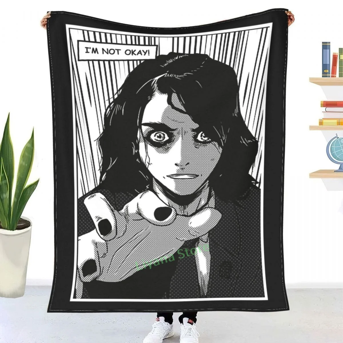 I'm Not Okay Throw Blanket 3D printed sofa bedroom decorative blanket children adult Christmas gift
I'm Not Okay Throw Blanket 3D printed sofa bedroom decorative blanket children adult Christmas gift