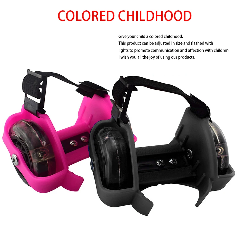 2020 Colorful Flash Roller Skates Small Cyclone Pulley Flash Wheel Heel Skates Adjustable Simple Skates Children Gifts
2020 Colorful Flash Roller Skates Small Cyclone Pulley Flash Wheel Heel Skates Adjustable Simple Skates Children Gifts
