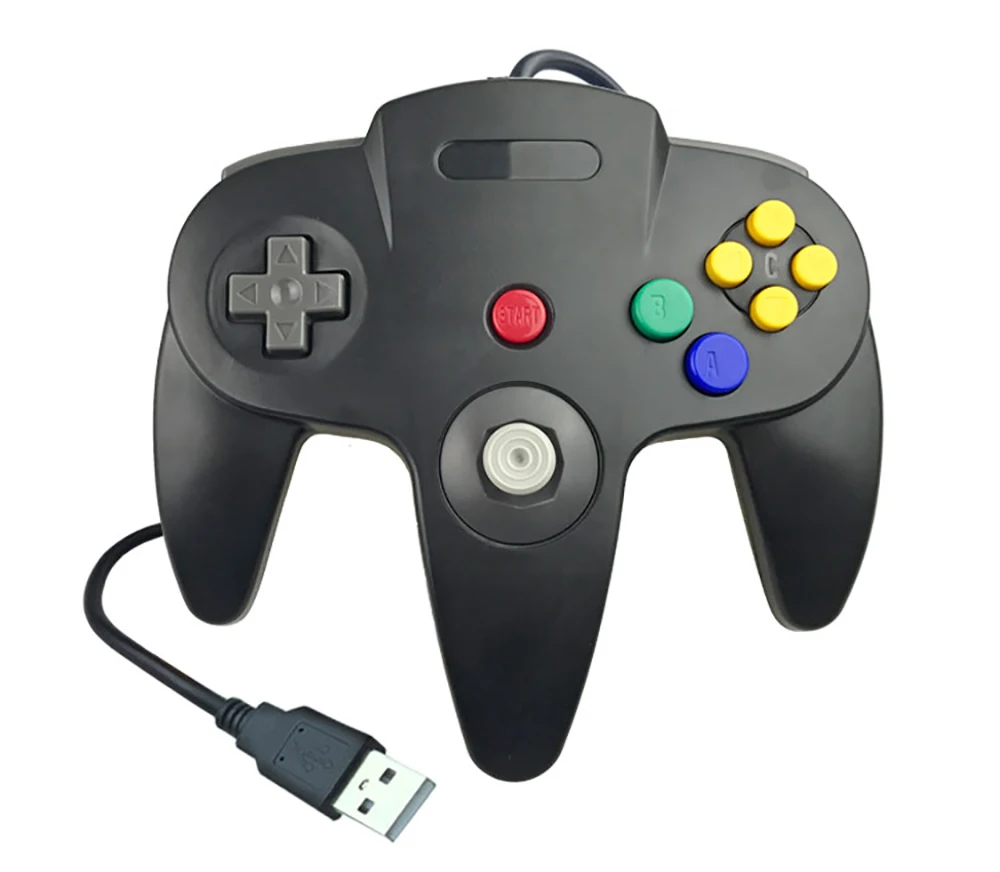 50pcs/lot Gamepad Wired Controller Joypad For Gamecube Joystick Game Accessories For Nintend N64 For PC Computer Controller
50pcs/lot Gamepad Wired Controller Joypad For Gamecube Joystick Game Accessories For Nintend N64 For PC Computer Controller