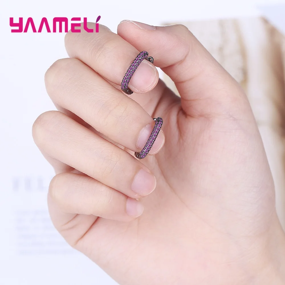 Fashion Exquisite Micro Zircon Simple Small Rectangle Hoop Earrings Geometric 925 Sterling Silver Earings for Women Girl Jewelry 
Fashion Exquisite Micro Zircon Simple Small Rectangle Hoop Earrings Geometric 925 Sterling Silver Earings for Women Girl Jewelry