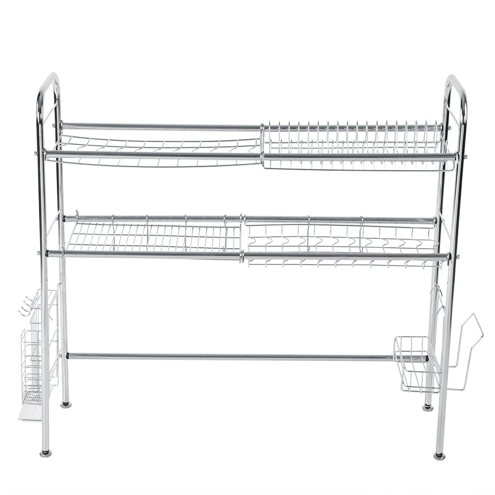 304 Stainless Steel Plates Bowls Storage Rack Dishes Drying Shelf Cooking Utensils Holder Organizer Corrosion Resistant Durable
304 Stainless Steel Plates Bowls Storage Rack Dishes Drying Shelf Cooking Utensils Holder Organizer Corrosion Resistant Durable