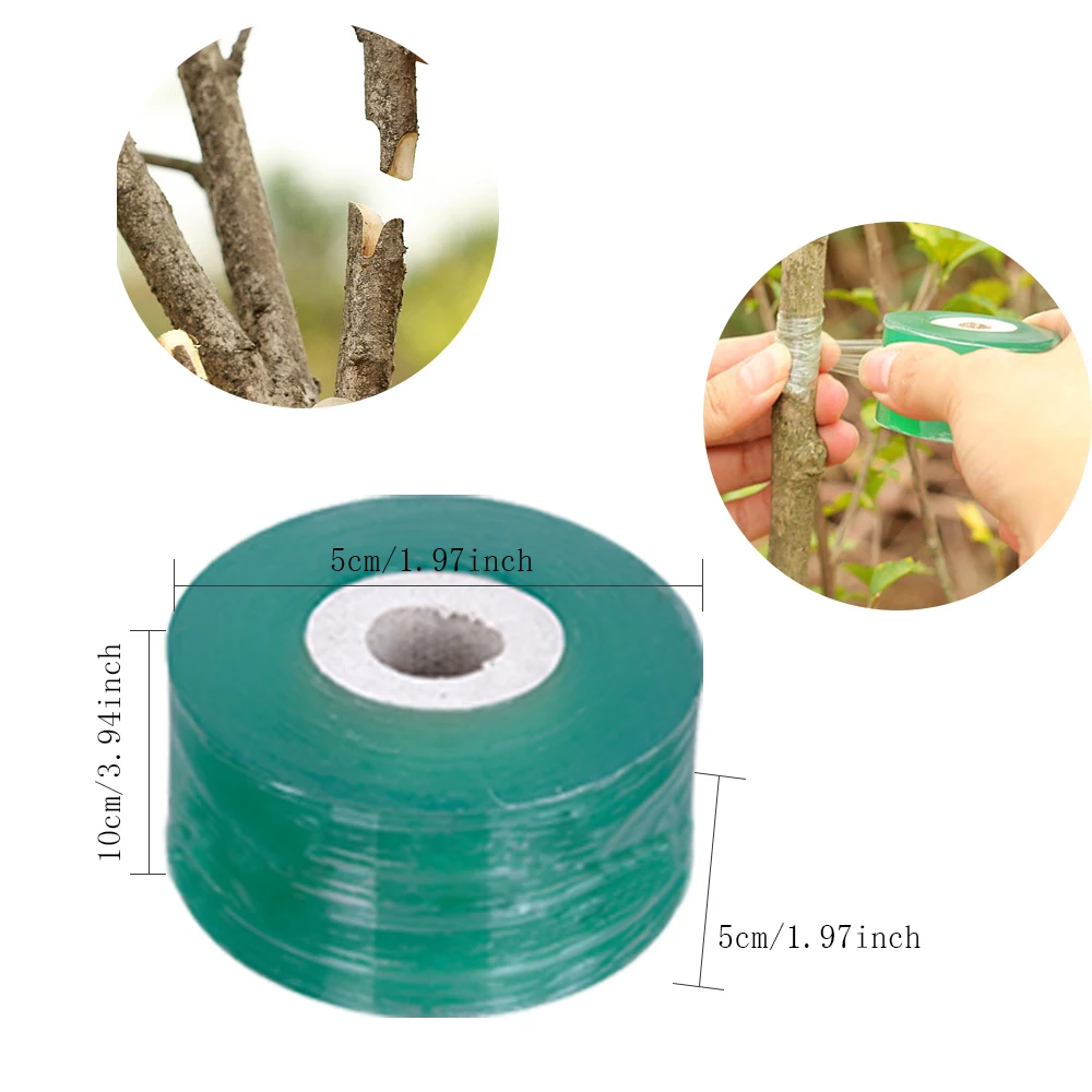 Grafting Tape Stretchable Self Adhesive Grafting Film Special Fruit Tree Grafting Scissors Tool Garden Binding Tape Garden Tools
Grafting Tape Stretchable Self Adhesive Grafting Film Special Fruit Tree Grafting Scissors Tool Garden Binding Tape Garden Tools