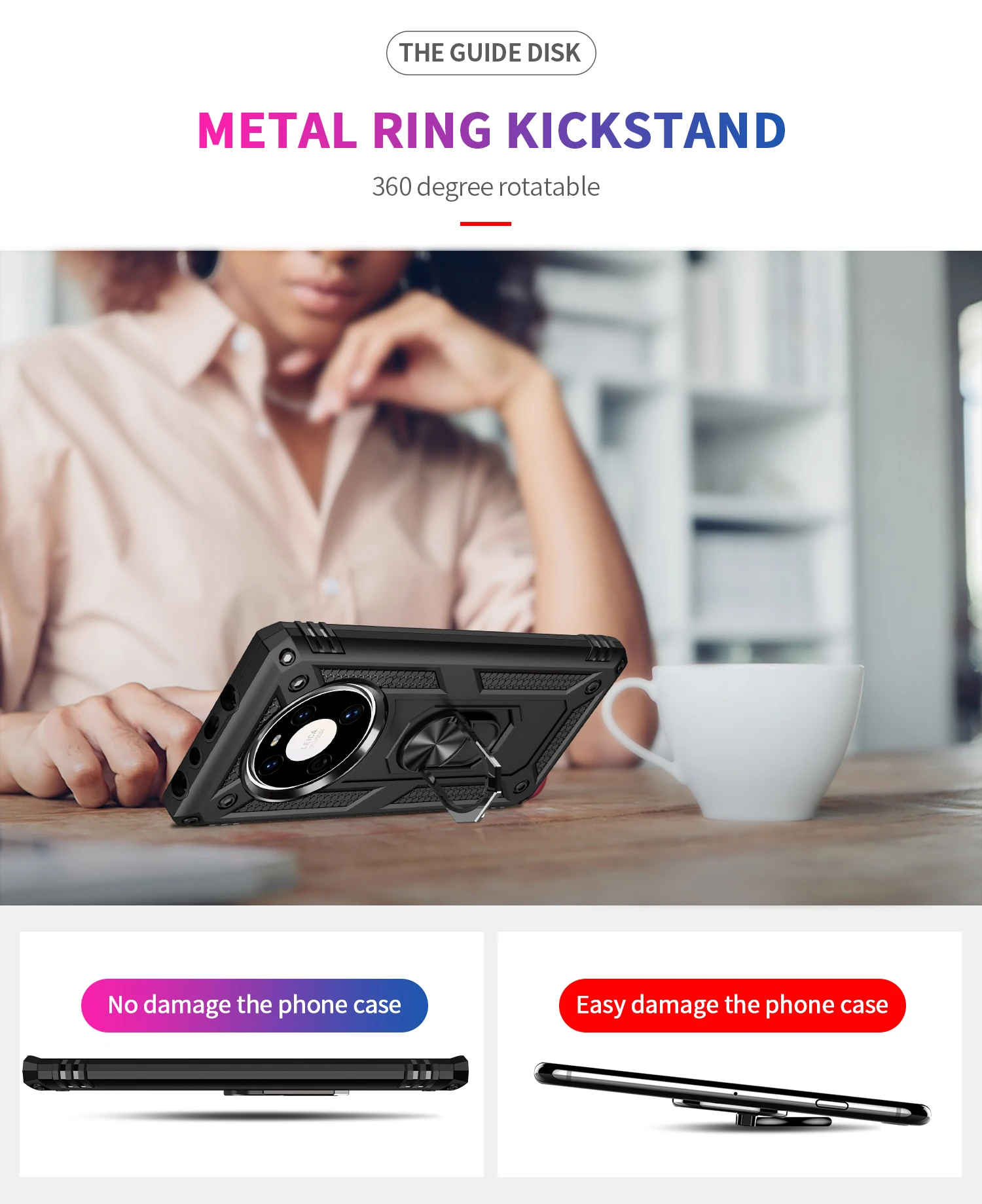 Luxury Shockproof Phone Case For Huawei Mate 40 Pro Lite Plus 30 20 20x Magnetic Metal With Ring Anti-fall Protection Back Cover
Luxury Shockproof Phone Case For Huawei Mate 40 Pro Lite Plus 30 20 20x Magnetic Metal With Ring Anti-fall Protection Back Cover