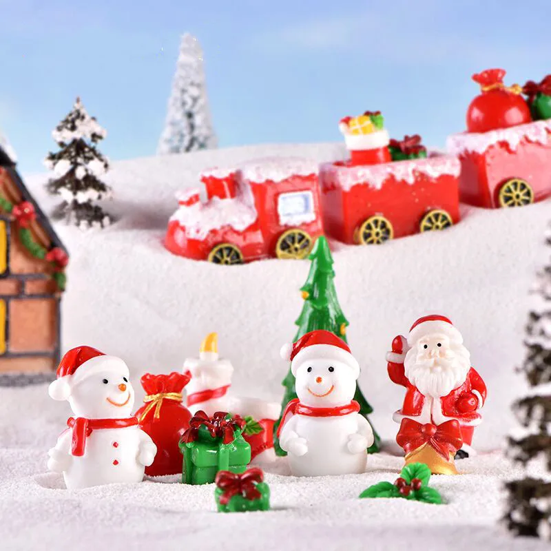 1/2Pcs Santa Claus Snowman Trees Elk Gift Bags Socks DIY Figurines Micro-landscape Christmas Ornament Resin Miniature Decoration
1/2Pcs Santa Claus Snowman Trees Elk Gift Bags Socks DIY Figurines Micro-landscape Christmas Ornament Resin Miniature Decoration