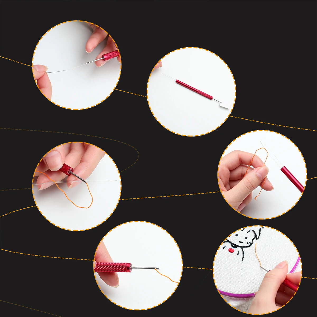 New Arrival Embroidery Stitching Punch Needle Sewing Tool Embroidery Beading Crochet Tools DIY Sewing Accessory Tools
New Arrival Embroidery Stitching Punch Needle Sewing Tool Embroidery Beading Crochet Tools DIY Sewing Accessory Tools